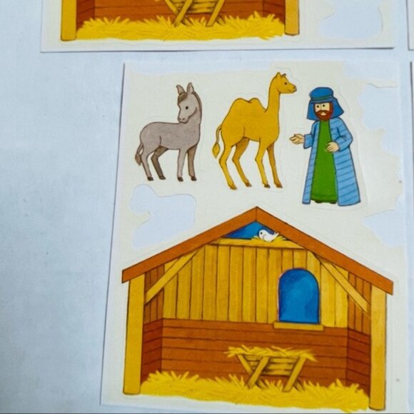 Religious Stickers 3 Kings Christmas Camel Gift Holiday Journal Arts Crafts - Picture 5 of 5